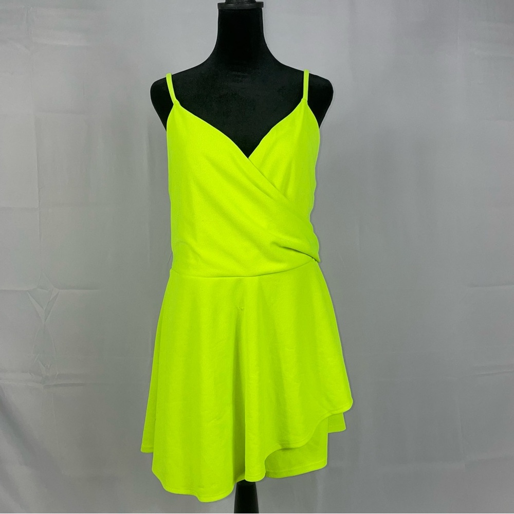 COPY - Forever 21 Neon romper - Size 1X